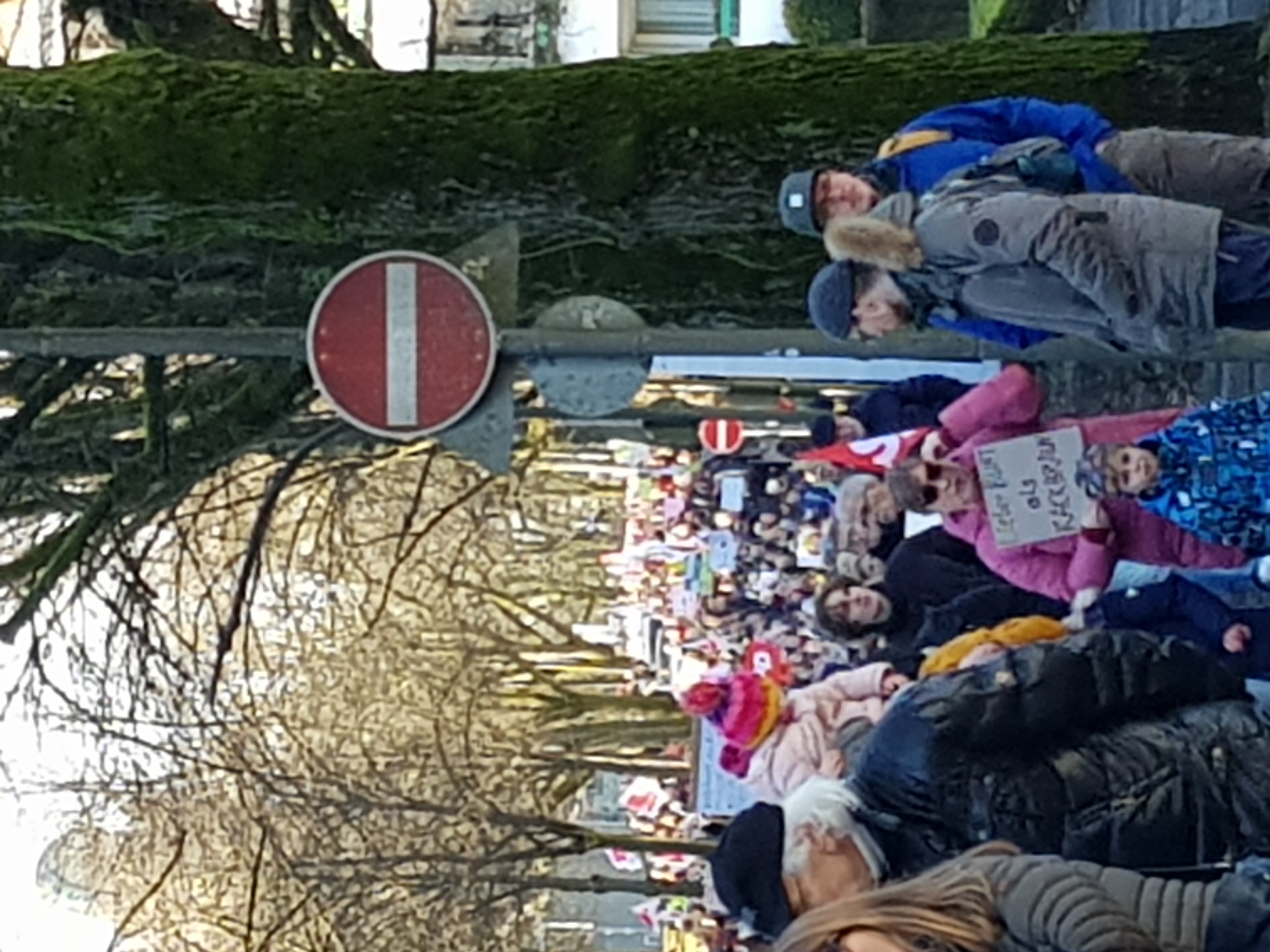 Eindrücke zur Kundgebung "Für Demokratie und Menschenwürde" in Remscheid am 27.01.2024